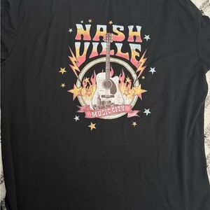 Nashville Music City Graphic Tee